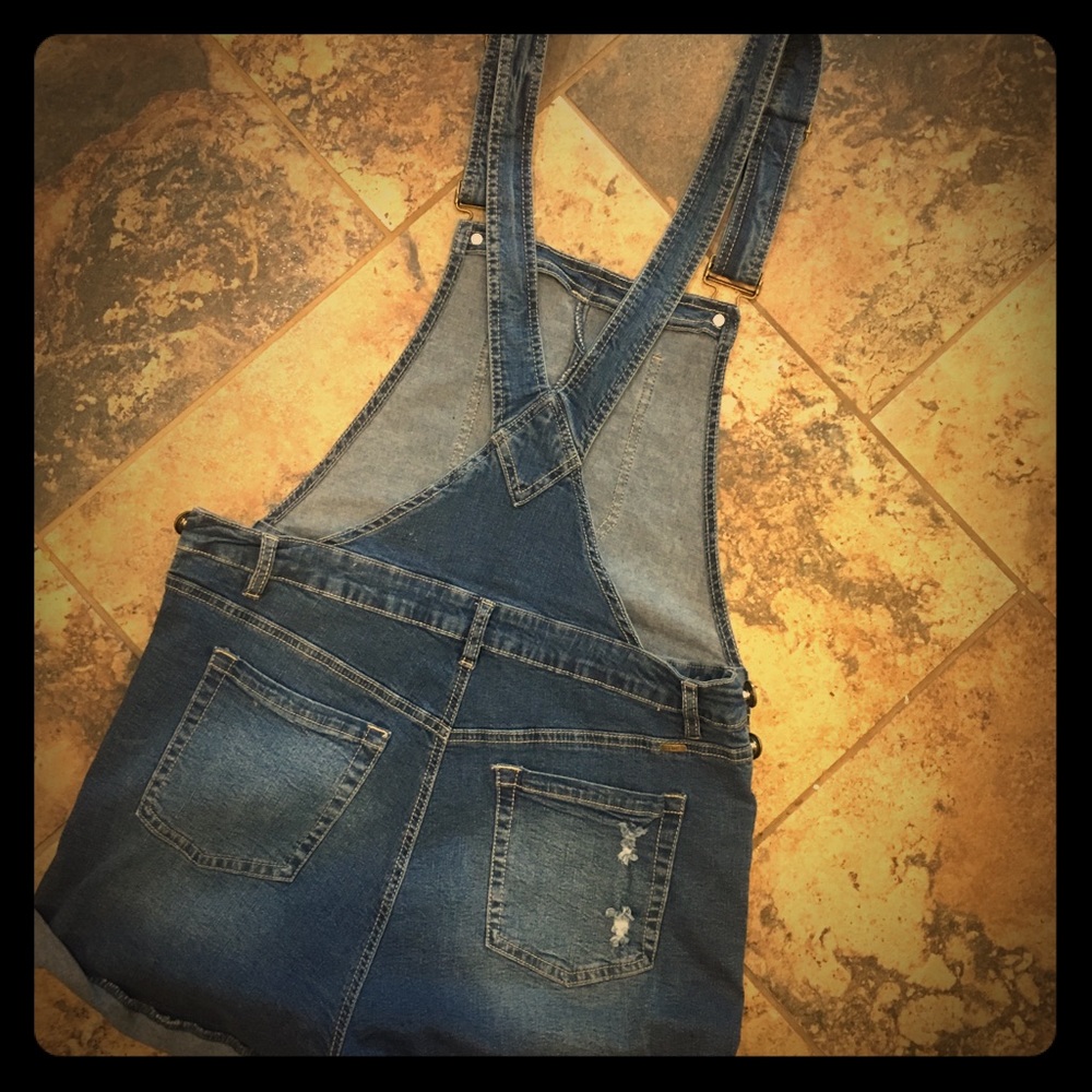 Denim Overalls